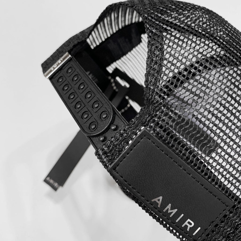 AMIRI 3 Star Trucker Cap – Contrast Color Snapback Hat