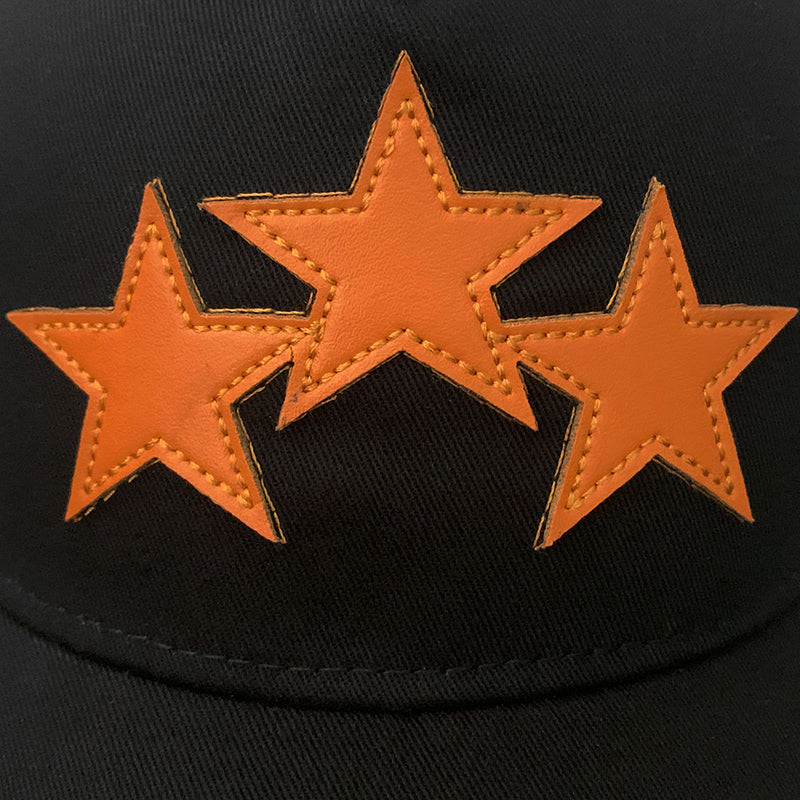 AMIRI 3 Star Trucker Hat – Embroidered Logo Cap (Style 2)