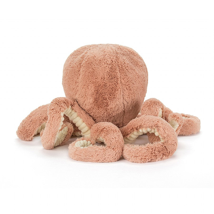 Jellycat Odell Octopus Plush – Squishy Apricot Stuffed Animal Toy
