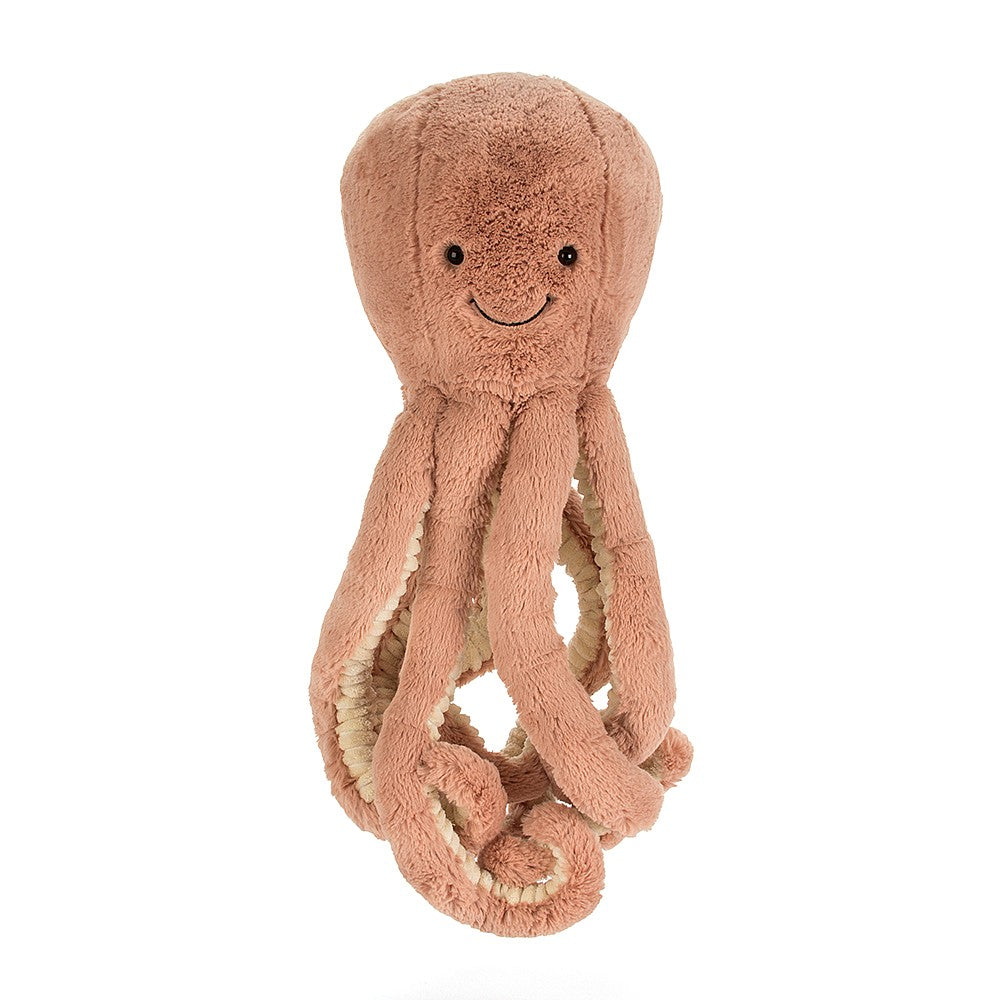 Jellycat Odell Octopus Plush – Squishy Apricot Stuffed Animal Toy