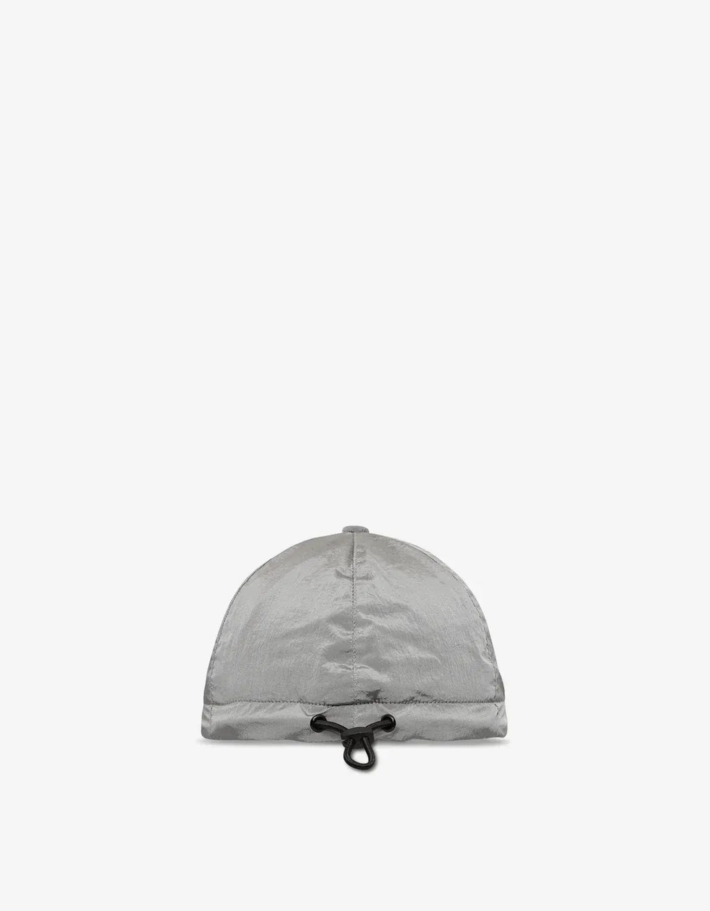 Stone Island Grey Nylon Metal Baseball Cap