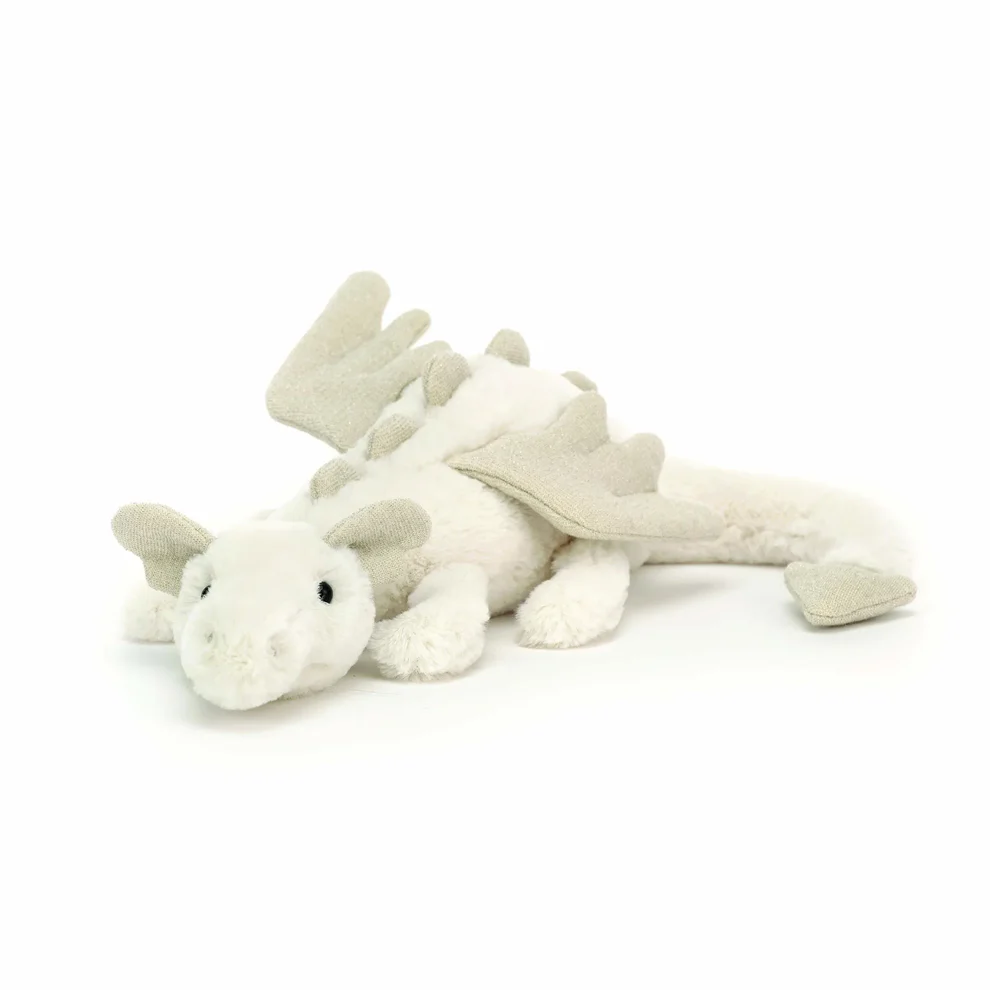 Jellycat Snow Dragon Little Plush Toy